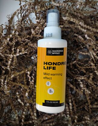 Esperientzia Hondrolife spray erabiliz